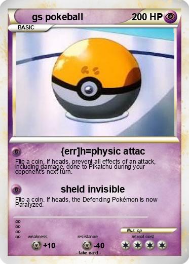 Pokemon gs pokeball