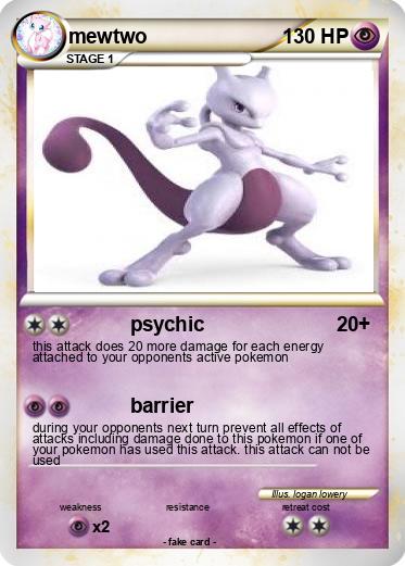 Pokemon mewtwo