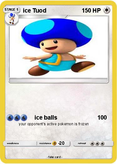 Pokemon ice Tuod