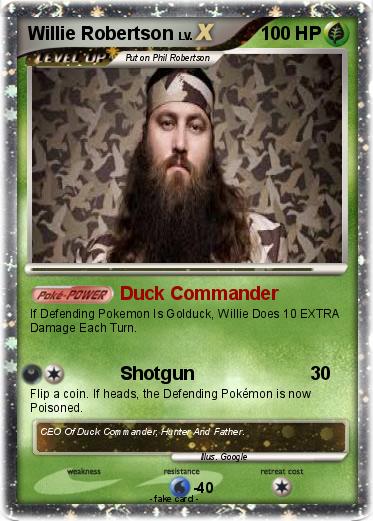 Pokemon Willie Robertson