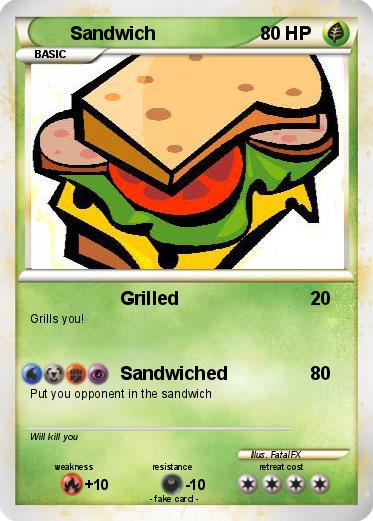 Pokemon Sandwich