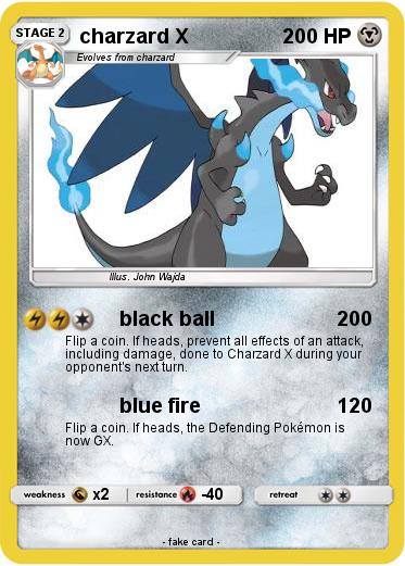 Pokemon charzard X