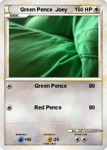 Pokemon Green Pence  Joey