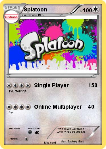 Pokemon Splatoon