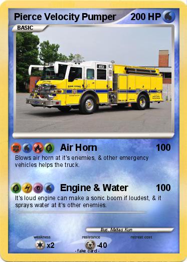 Pokemon Pierce Velocity Pumper