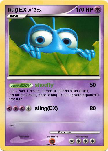 Pokemon bug EX