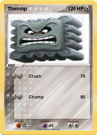 Pokemon Thwomp