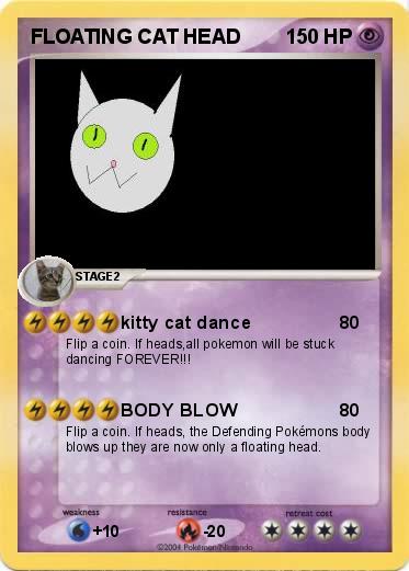 Pokemon FLOATING CAT HEAD