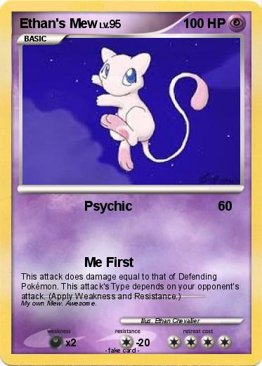 Pokemon Ethan's Mew