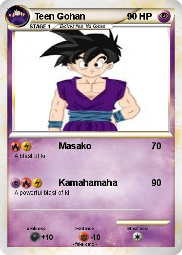Pokemon Teen Gohan