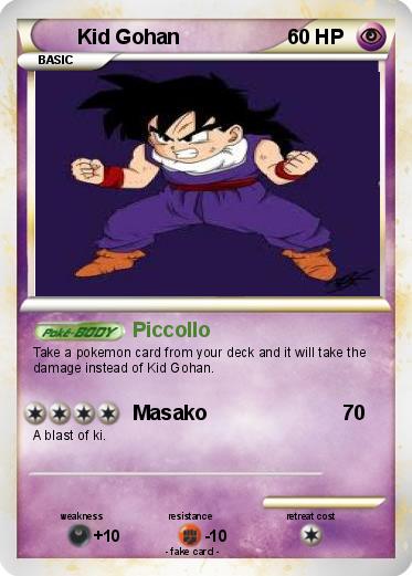 Pokemon Kid Gohan