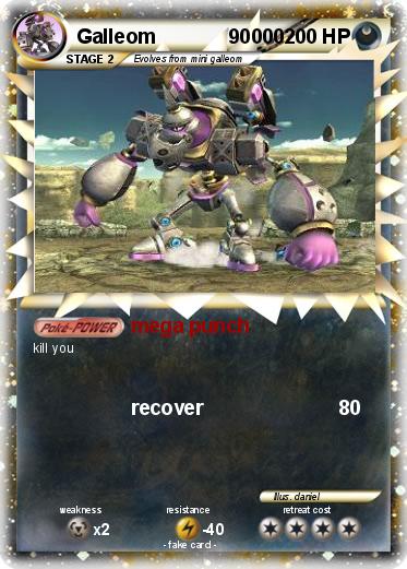 Pokemon Galleom             90000