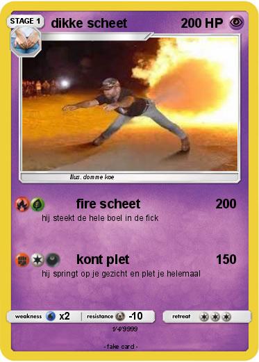 Pokemon dikke scheet