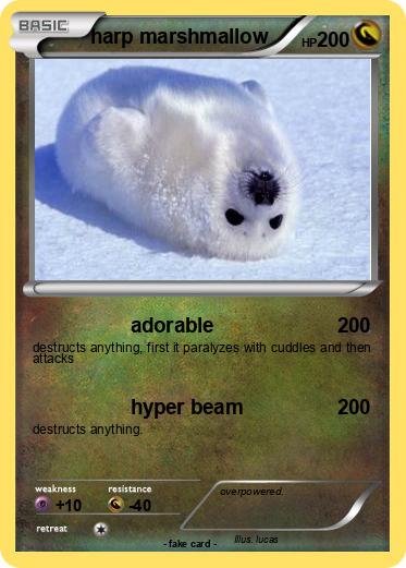 Pokemon harp marshmallow