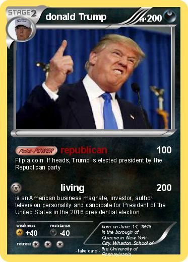 Pokemon donald Trump