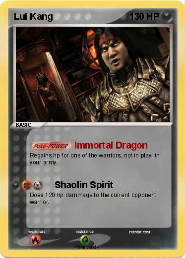 Pokemon Lui Kang
