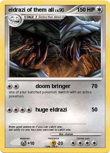 Pokemon eldrazi of them all