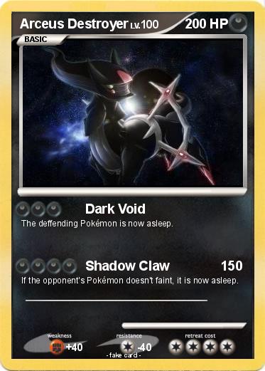 Pokemon Arceus Destroyer