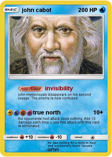 Pokemon john cabot
