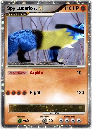Pokemon Spy Lucario