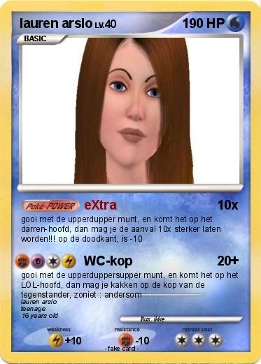 Pokemon lauren arslo