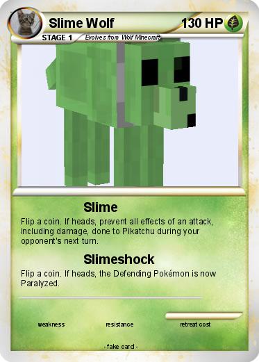 Pokemon Slime Wolf