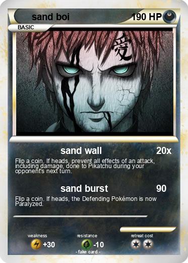 Pokemon sand boi