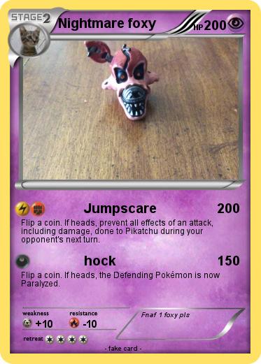 Pokemon Nightmare foxy
