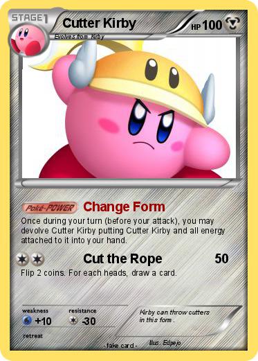 Pokemon Cutter Kirby