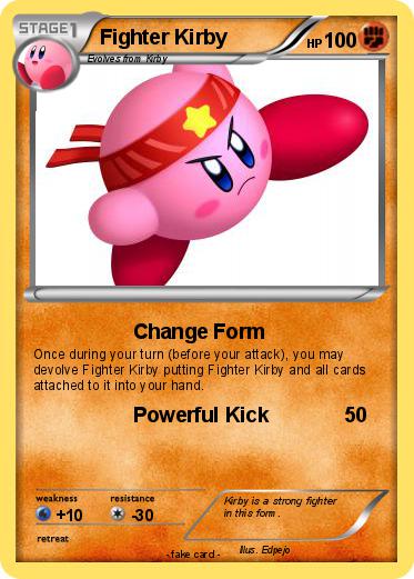 Pokemon Fighter Kirby