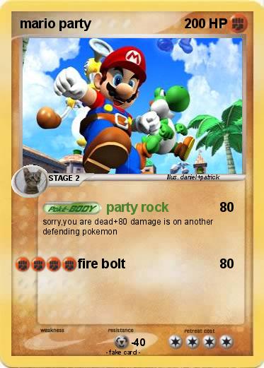 Pokemon mario party
