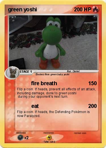 Pokemon green yoshi