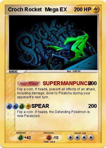 Pokemon Croch Rocket  Mega EX