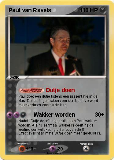 Pokemon Paul van Ravels