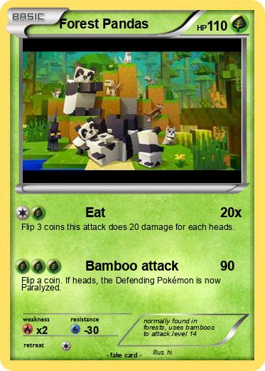 Pokemon Forest Pandas