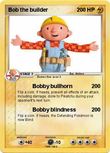 Pokemon Bob the builder
