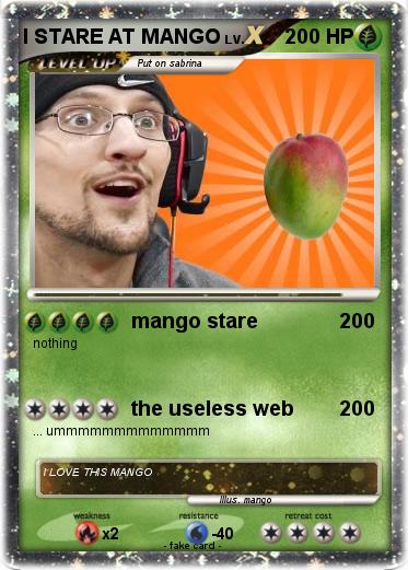 Pokemon I STARE AT MANGO