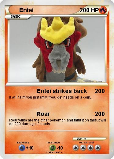 Pokemon Entei Pokemon Entei