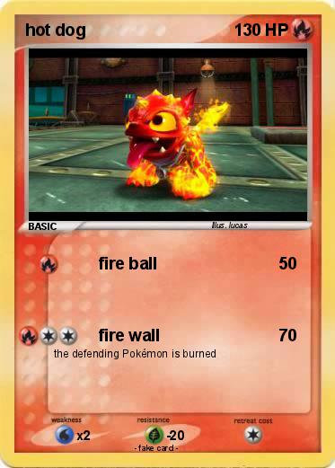 Pokemon hot dog