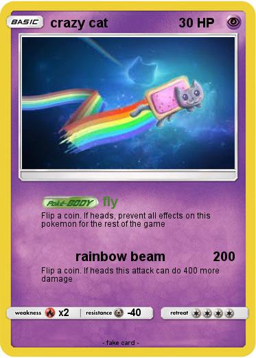 Pokemon crazy cat