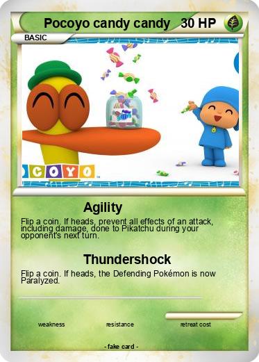 Pokemon Pocoyo candy candy