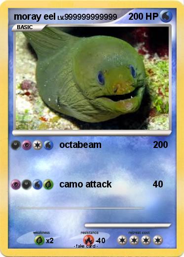 Pokemon moray eel