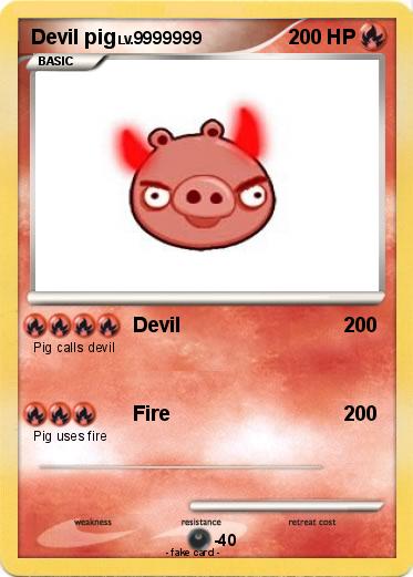 Pokemon Devil pig