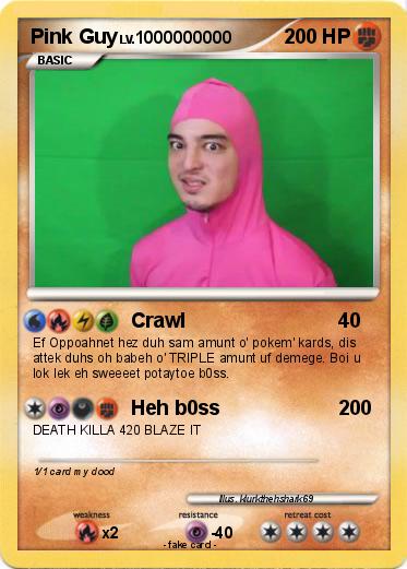 Pokemon Pink Guy