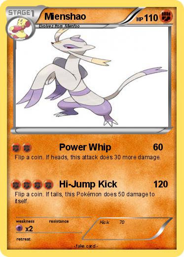 Pokemon Mienshao