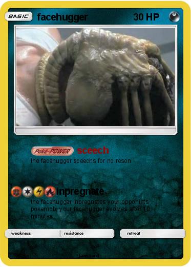 Pokemon facehugger