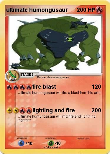 Pokemon ultimate humongusaur