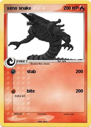 Pokemon xeno snake