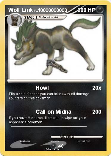 Pokemon Wolf Link