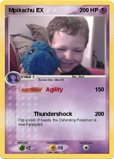 Pokemon Mpikachu EX